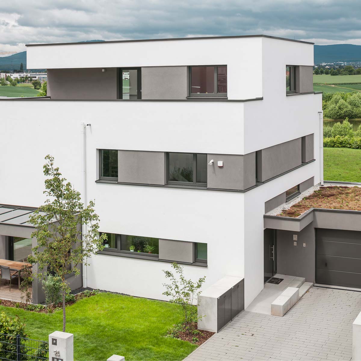 Dreigeschossiges Wohnhaus aus Holz in Frankfurt am Main