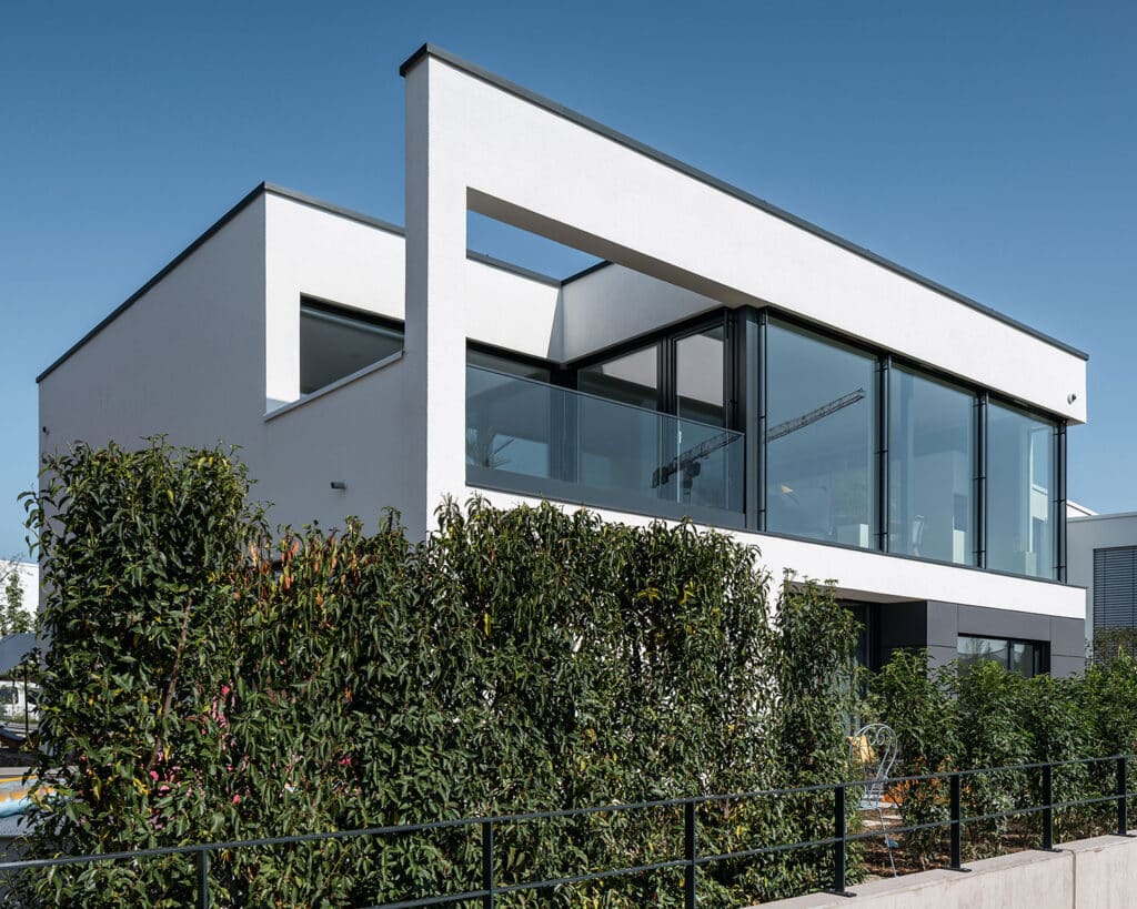Moderner Holzbau Einfamilienhaus